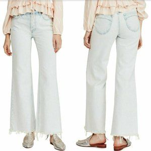 Free People Flare Leg Gold Coast Jeans. Size 27